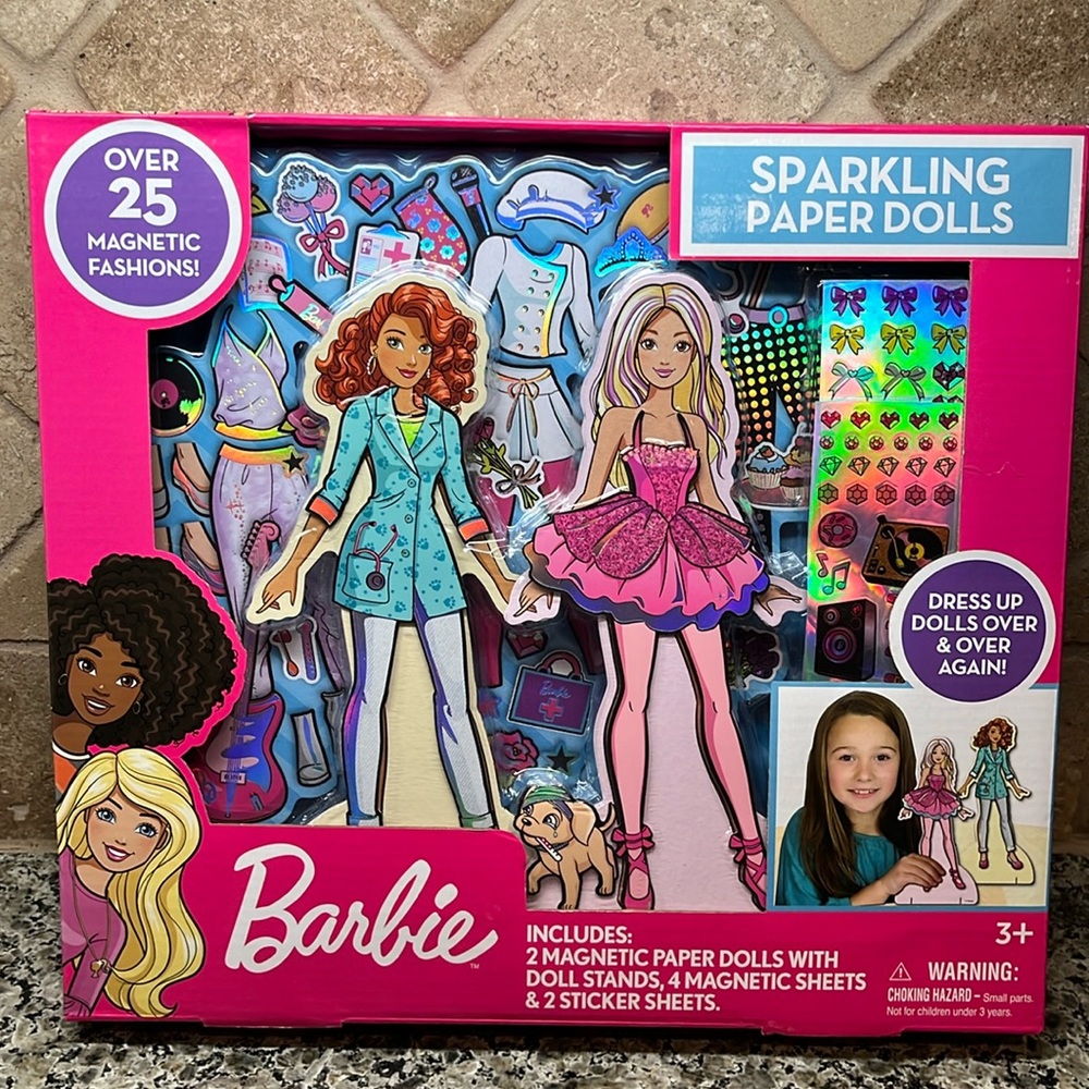Barbie Sparkling Paper Dolls